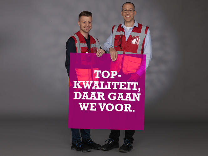 Top-Kwaliteit, daar gaan we voor.